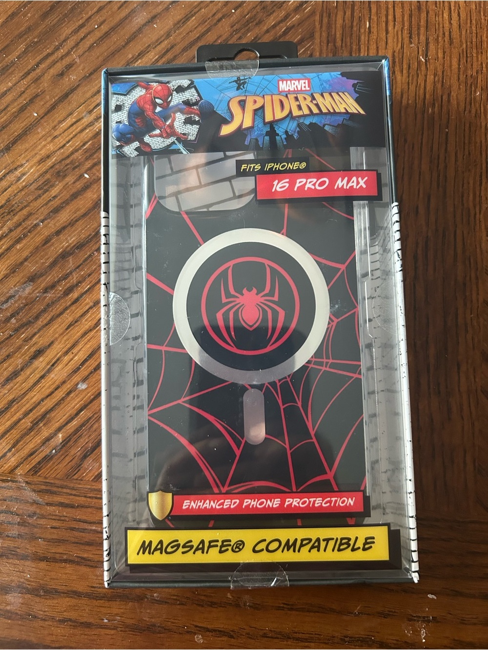 Limited Edition Marvel Spider-Man iPhone 16 Pro Max Case MagSafe compatible
